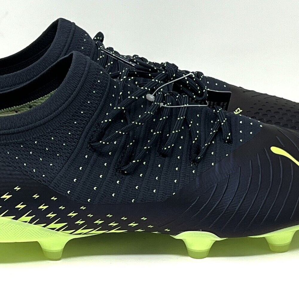 Puma Future Z 2.4 Neymar JR FG AG 106995-01 Soccer Cleats Mens Sz 8.5 Navy Blue